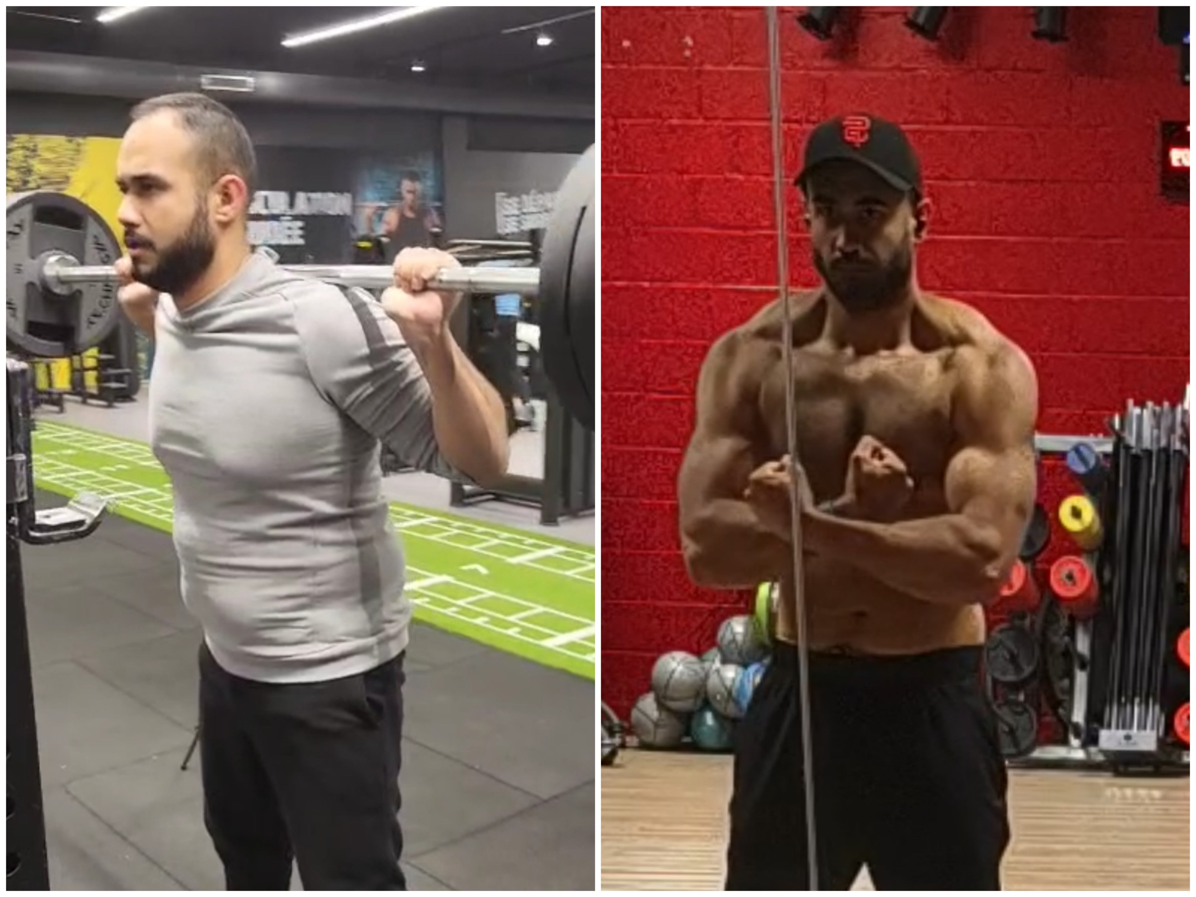  Transformation physique en 6 mois : perte de gras et gain musculaire grâce au déficit calorique et au programme Push Pull Legs